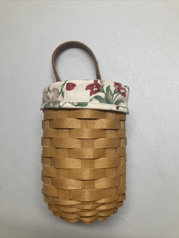 Longaberger Large Gatehouse Basket Tall Round Hanging Plastic Liner Protector 04 Cover