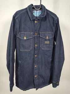 Analog Men's Fleece-Lined Denim Jacket - Thermal Winter ATF Size Small - Picture 1 of 16