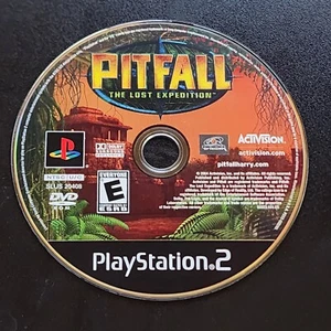 Pitfall The Lost Expedtion PS2 Playstation 2, Authentic, Tested, Working Loose - Picture 1 of 7