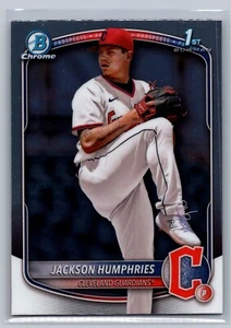 2025 Bowman Chrome 1st Prospect Card #BCP-11 Jackson Humphries - Picture 1 of 2