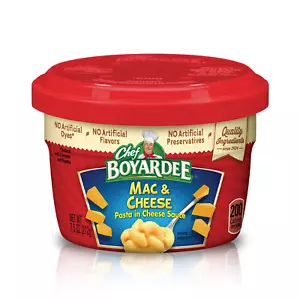 Chef Boyardee Mac & Cheese, Microwave Food, Microwaveable Bowl, 7.5 Oz - Picture 1 of 12