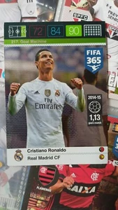 Cristiano Ronaldo Real Madrid 217. Goal Machine Fifa 365 Card - Zdjęcie 1 z 2