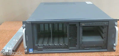 Fujitsu Siemens PRIMERGY TX300 S2 Server 2x 3.20GHz XEON, 4GB Ram + Rails No HDD - Image 1 of 2