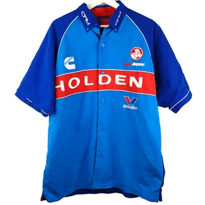 Camisa HOLDEN V8 Para Hombres Gary Rogers Coche Motorsport Repco Cummins Talla M 97 cm Azul - Imagen 1 de 11
