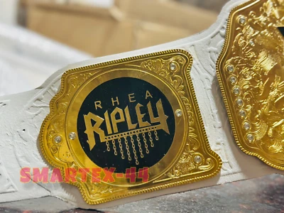 Nuevo Cinturón Mujer Campeonato Mundial Peso Pesado Lucha Libre Réplica Cinturón 2mm Adulto Foto 1 de 4