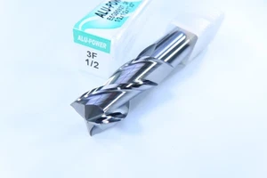 NUEVA HERRAMIENTA CNC FRESADORA DE ALUMINIO FRESADORA DE EXTREMO DE CARBURO SÓLIDO 1/2" YG ALU-POWER E5G95927 - Imagen 1 de 4