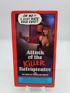 Attack Of The Killer Refrigerator And The Hook Of Woodland Heights **RARE VHS** - Picture 1 of 11