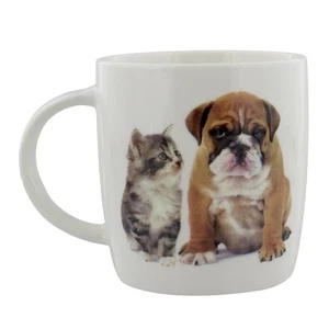 Tierischer Kaffeebecher, Tasse Best of Breed - Hund und Katz in Geschenkbox - Bild 1 von 7