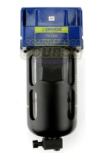 Prevost Compressed Air Inline Moisture Trap Water Separator Filter 1/2" FNPT - Picture 1 of 6