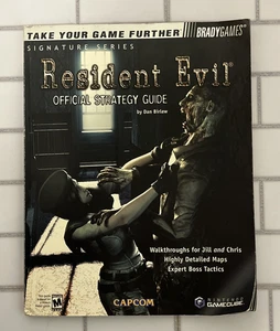 RESIDENT EVIL GUIDA STRATEGICA UFFICIALE PER NINTENDO GAMECUBE *CON POSTER - Foto 1 di 10