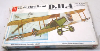 AMT 1/48 DeHavilland D.H.4 Model Kit #T646 SEALED - Image 1 of 3
