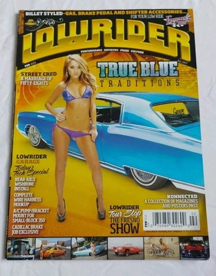 LOWRIDER MAGAZINE FEBUARY 2014  Bikini Model Car Shows & Culture Fresno Socios Foto 1 de 4