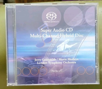 Jerry Goldsmith London Symphony Orchestra: Movie Medleys SACD Hybrid RARE PROMO  - Bild 1 von 4