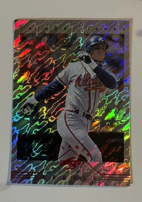 Colección Score Team 1997 - Atlanta Braves Chipper Jones #10 Platinum Team Foto 1 de 3
