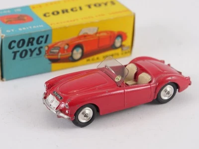 Corgi Toys N.302 Mga SPORTS Car Poco Uscita IN Scatola 1/43 - Immagine 1 di 4
