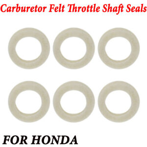 For Honda Carburetor Felt Throttle Shaft Seals Gold Wing GL1000 1100 1200