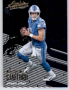 2018 Absolute Matthew Stafford NFL PWE Base Card Matt Lions #32 - Picture 1 of 2