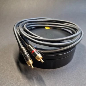 Audio Kabel Cinch/Cinch - 3m lang - mit vergoldeten Steckern - Bild 1 von 2