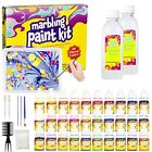 Marbling Paint Kit for Kids, Water Marbling Paint Set, Arts and Crafts