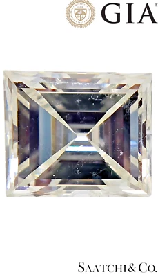 GIA Certified Loose Natural Diamond- 3.22 Ct Rectangular Step Cut  - Color I - Image 1 of 3
