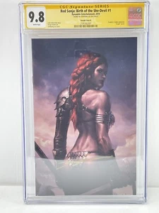 Red Sonja: Birth of the She-Devil #1 Virgin CGC 9.8 SS firmato Jeehyung Lee - Foto 1 di 3
