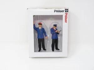 Preiser G 44920 Signalman Controller Conductor Workers Folks People Figure Set - Picture 1 of 6