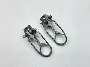 2018 KTM 450SXF Foot Pegs Left Right Rest Set Footpegs Spring Bolt OEM 450 SXF - Picture 1 of 5
