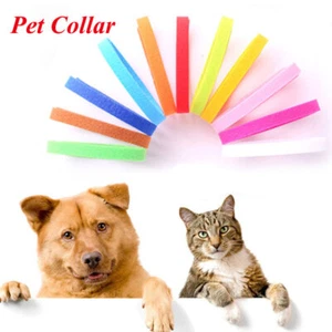 12pcs Whelping ID Collar Bands Pet Puppy Kitten Identification Collar Tags UK - Picture 1 of 13