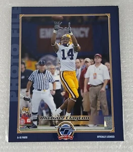 Photo Michael Clayton LSU Tigers 8"x10" Official Licensed NCAA (2008) - Picture 1 of 6