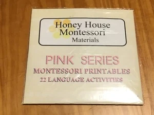 PINK SERIES | Montessori Activity Bundle Complete - CD ROM  DISK - Picture 1 of 4