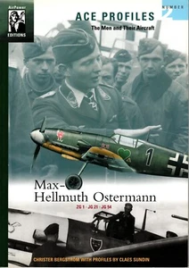 Ace Profiles 2 Max-Hellmuth Ostermann ZG1 JG21 JG54 by Christer Bergstom - Picture 1 of 2
