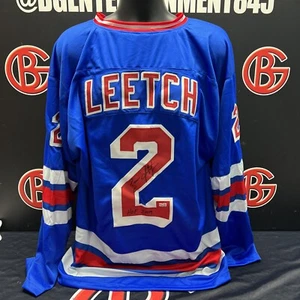 Brian Leetch Autographed New York Rangers Inscribed Jersey Signed Steiner CX - Picture 1 of 4