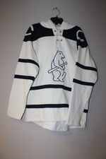 New MLB Chicago Cubs old time jersey style mid weight cotton hoodie men's S