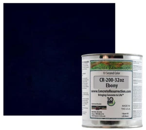Fast Drying Concrete Stain-Professional-Easy to Use 100-150sq ft Ebony (Black) - Picture 1 of 3