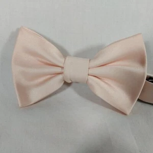 Apt. 9 Bow Tie Peach Satinado-Nuevo con Etiquetas-Envío Gratuito! - Imagen 1 de 4