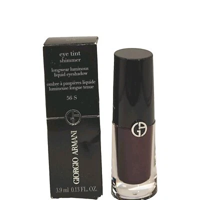 Sombra líquida de longa duração Giorgio Armani EyeTint 56S mogno (borgonha profunda) - Imagem 1 de 4