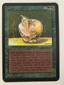 Magic the Gathering MTG Alpha Lure LP (Beta Bob) - Picture 1 of 2