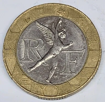 #C3610 MONEDA FRANCIA, 10 FRANCOS 1991 Foto 1 de 2