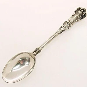 MONOGRAM STERLING .925 ENGLISH KING 1885 GROSJEAN BY TIFFANY & CO SOUVENIR SPOON - Picture 1 of 6