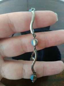 Wedgwood vintage blue jasper 16 cms bracelet - Very rare - Picture 1 of 3