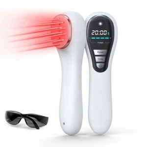 Cold Laser Therapy Device For Body Pain Relief Red Infrared Light Machine 808nm - Picture 1 of 11