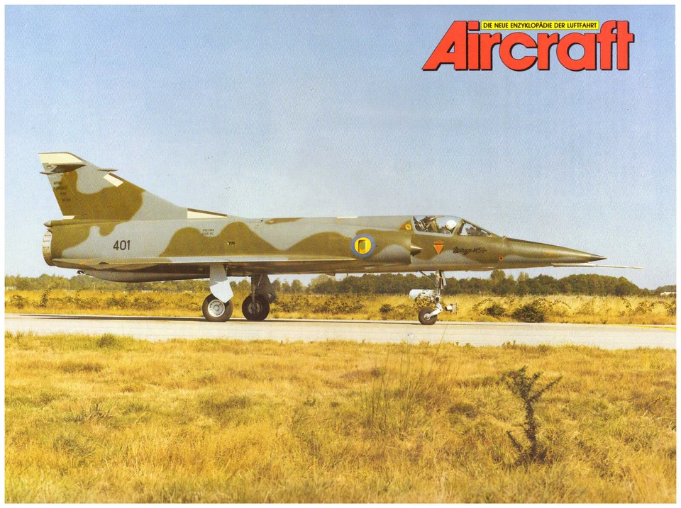 Aircraft Poster DIN A4 Dassault Mirage IV - Bild 1 von 1