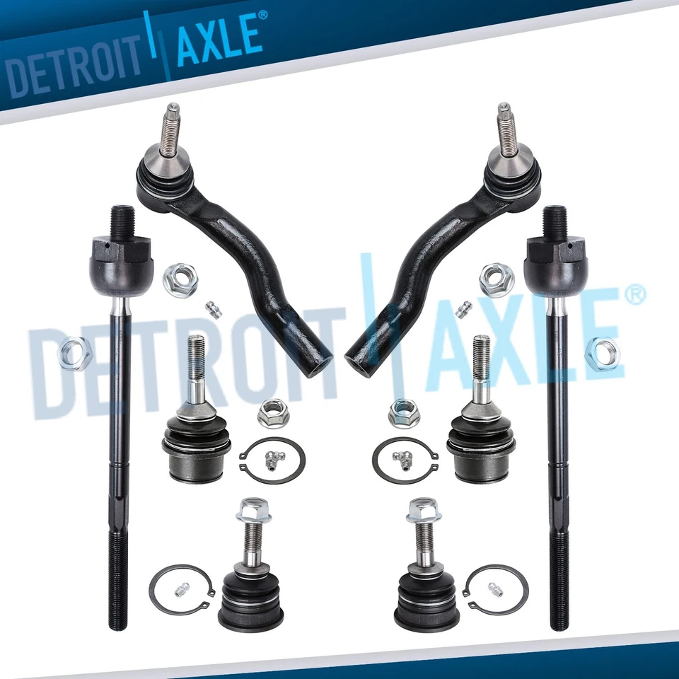 Rótulas inferiores superiores delanteras Tierods para Ford Crown Victoria Mercury Marauder Foto 1 de 4