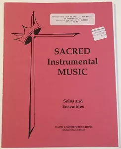 Sacred Instrumental Sheet Music Through the Love of Christ David Smith Woodwind - Picture 1 of 3