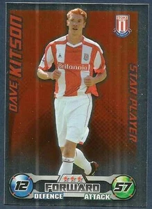 Topps Match Attax 2008-09 - Stoke City - Star Player - Dave Kitson - Silver Foil - Bild 1 von 1