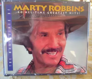 The Many Sides of Marty Robbins: 40 All-Time Greatest Hits (3 CD Set) - Picture 1 of 7