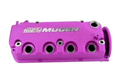 Mugen Styl Rocker  Engine Valve Cover purple Honda Civic D16 VTEC D16Y8 D16Z6 - Image 1 of 4