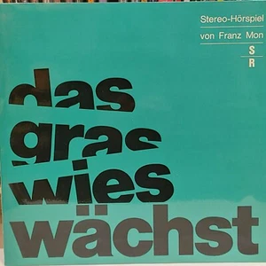 LP, Das Gras wies wächst, Hörspiel, Franz Bon, SR 1974, Mint - Picture 1 of 1