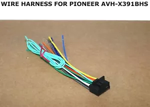 WIRE HARNESS FOR PIONEER AVH-X391BHS AVX391BHS 16 PIN FREE FAST SHIPPING - Picture 1 of 1