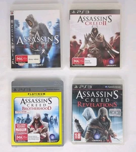 Assassin’s Creed PS3 Game Bundle – 1 & 2, Brotherhood & Revelations – PAL - Picture 1 of 14